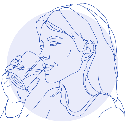 Illustration of purchasing the smart water filter